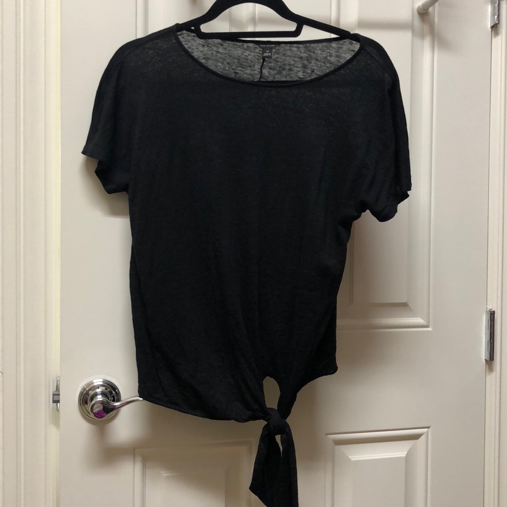 Short sleeve cotton top